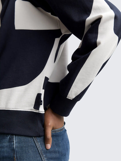 Tom Tailor_0_Loose-Fit Sweatshirt with Pattern_1049413_38859_05