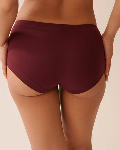 La Vie en Rose_Burgundy_Modal Boyleg Panty_20200694_50062_02