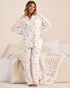 La Vie en Rose_Snow White Espresso_Espresso Print Recycled Fibers Pajama Pants_40200765_P10525_01