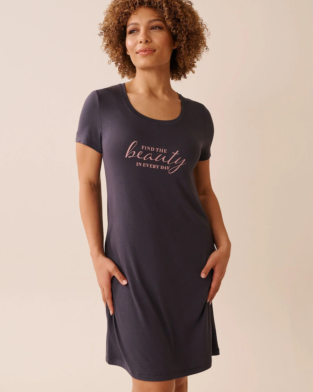 La Vie en Rose_Periscope_Soft Jersey Short Sleeve Sleepshirt_60500209_00049_01