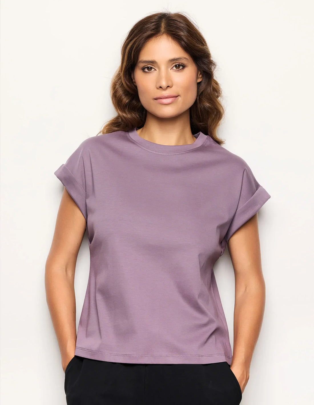 Yamamay_Dark Mauve_Top with Tencelª Modal Ð Easy Living_AMAD183015_063_01