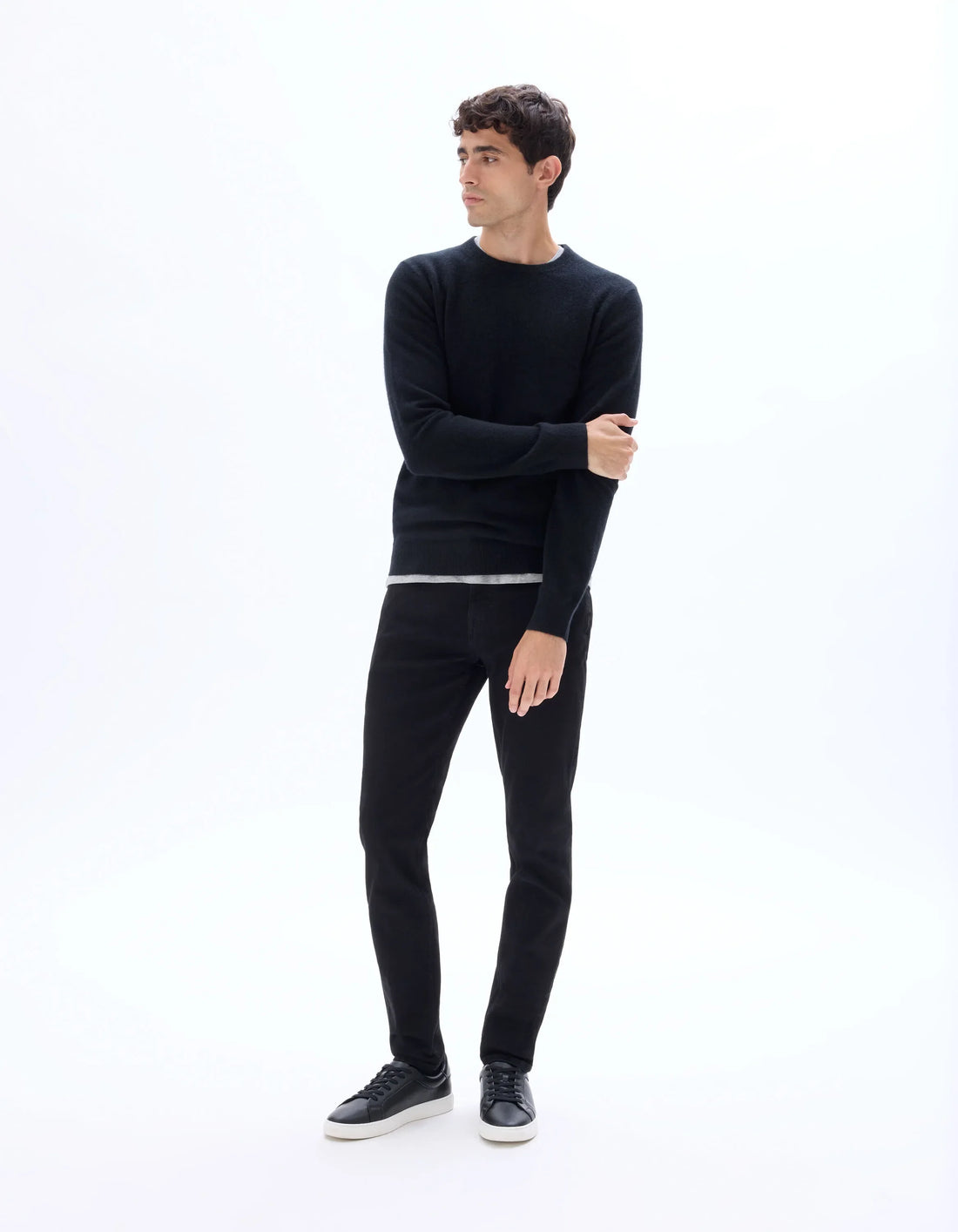 Celio_Black Black_C.25 Slim Stretch Powerflex Jeans_DOW_BLACK BLACK_01