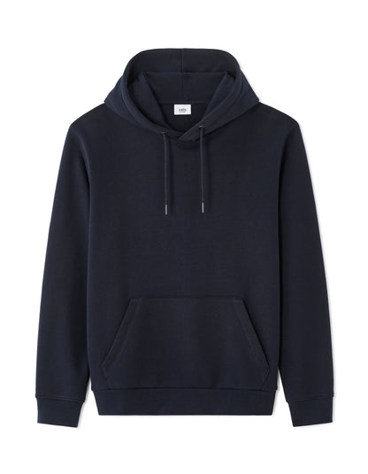 Celio_Navy_Regular 100% Cotton Hooded Sweatshirt_FESIX_NAVY_05
