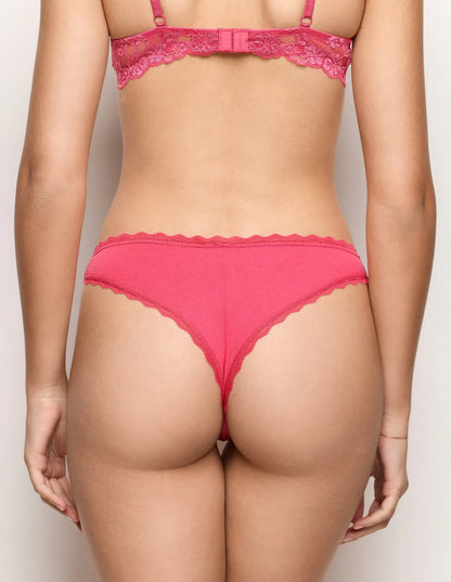 Yamamay_Fuchsia_Brazilian Brief in Cotton and Lace Ð Vicky_IBND183011_040_04
