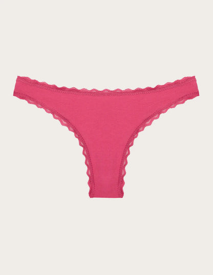 Yamamay_Fuchsia_Brazilian Brief in Cotton and Lace Ð Vicky_IBND183011_040_06