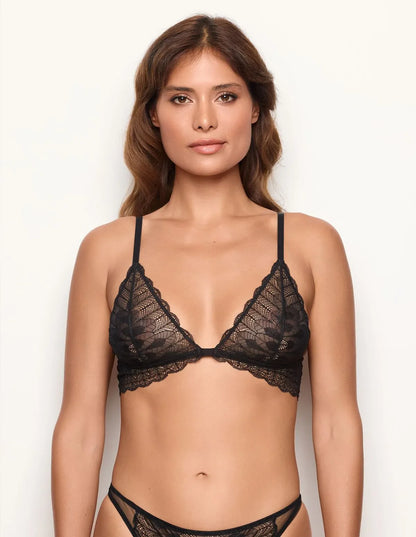 Yamamay_Black_Unlined Lace Triangle Bra Ð Illusion_ITRD183001_072_02