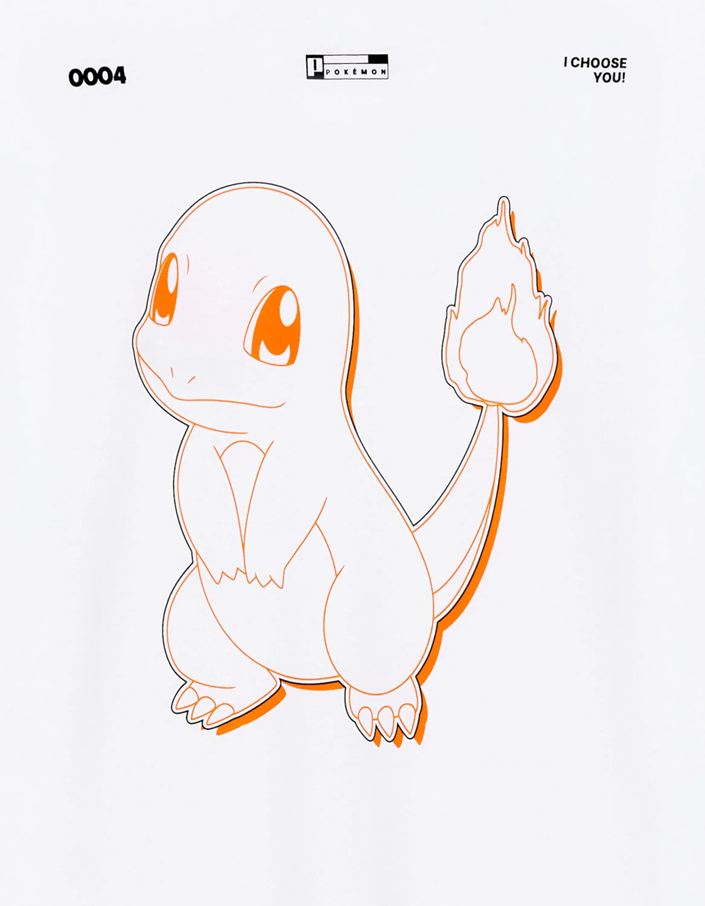 Celio_Blanc4_PokŽmon Charmander T-Shirt_LMEPOKE0_BLANC4_07