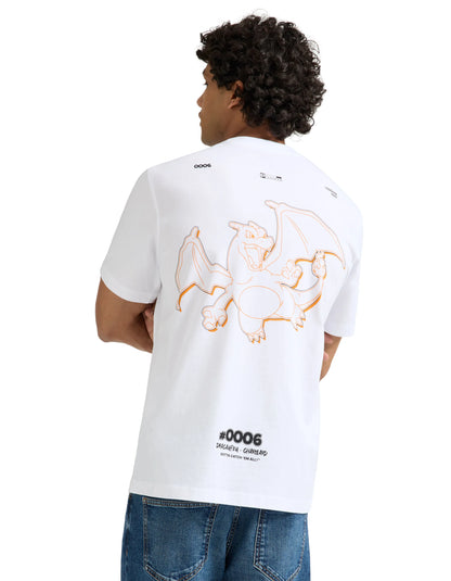 Celio_Blanc6_PokŽmon Charizard T-Shirt_LMEPOKE0_BLANC6_03