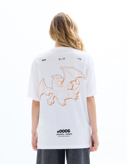 Celio_Blanc6_PokŽmon Charizard T-Shirt_LMEPOKE0_BLANC6_05
