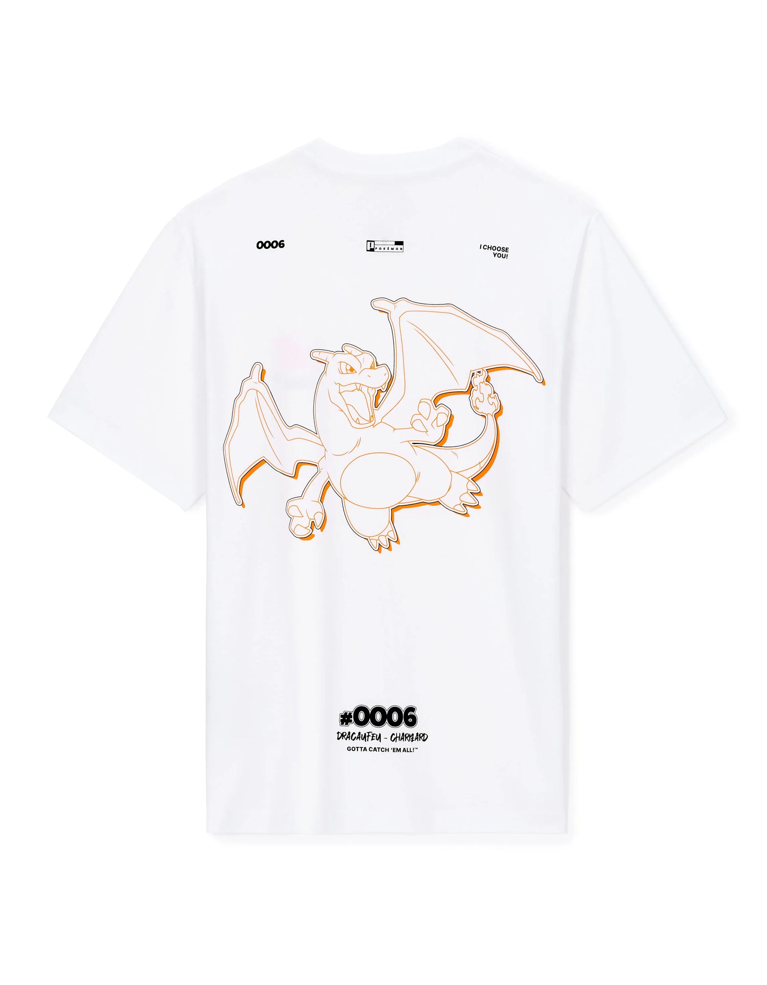 Celio_Blanc6_PokŽmon Charizard T-Shirt_LMEPOKE0_BLANC6_08