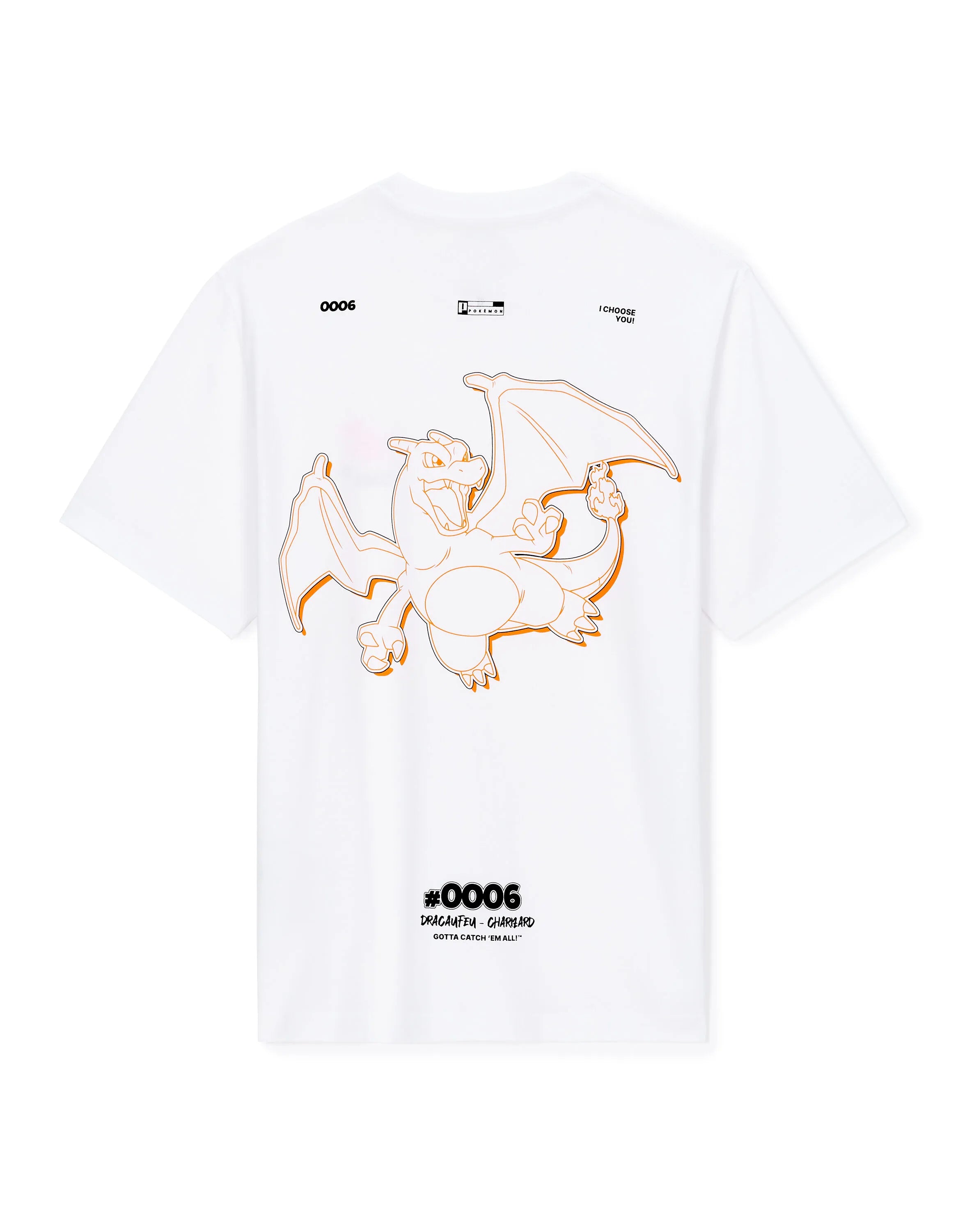 Celio_Blanc6_PokŽmon Charizard T-Shirt_LMEPOKE0_BLANC6_08