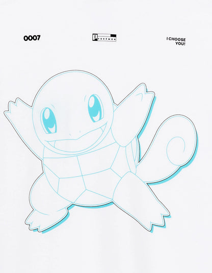 Celio_Blanc7_PokŽmon Squirtle T-Shirt_LMEPOKE0_BLANC7_07