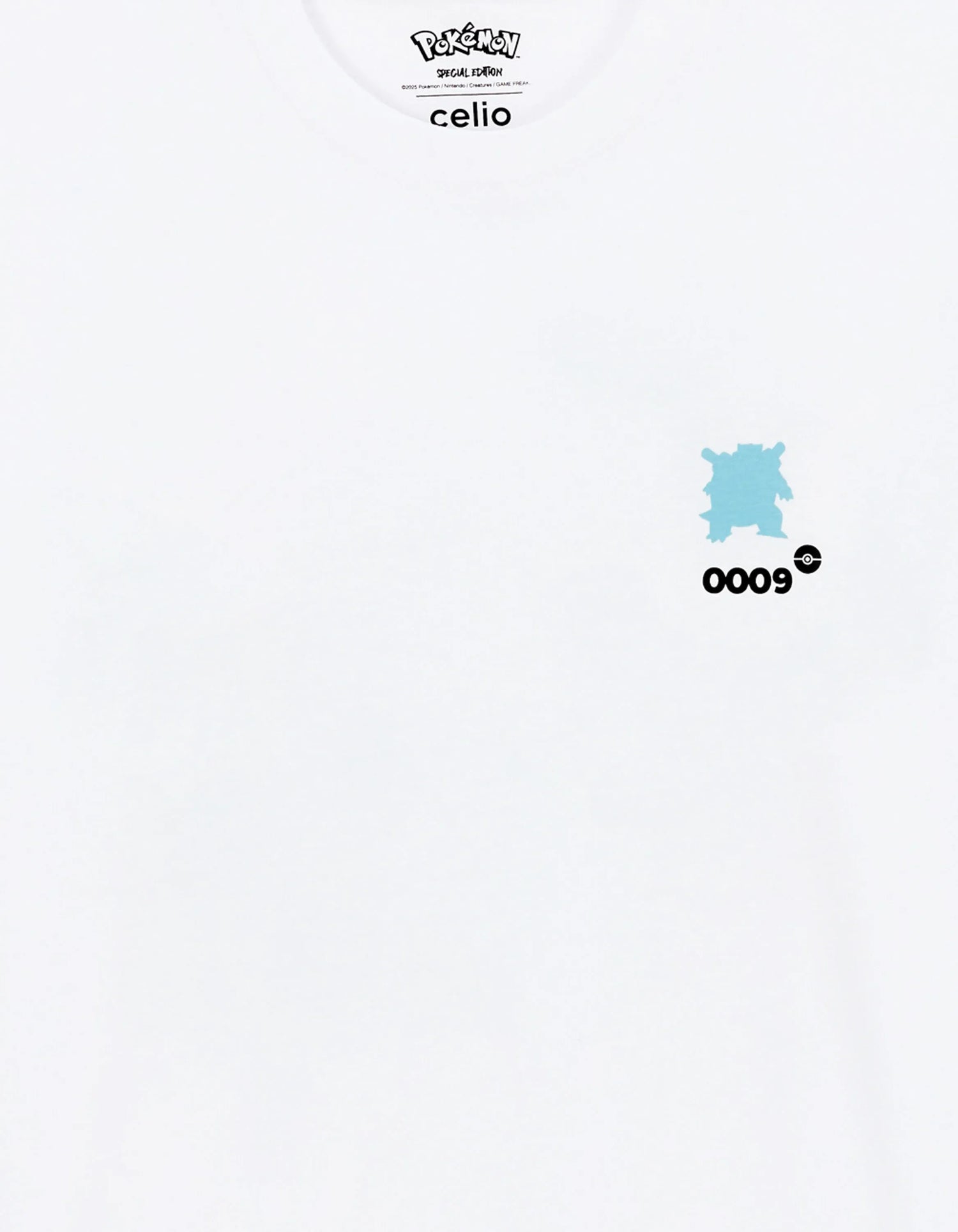 Celio_Blanc9_PokŽmon Blastoise T-Shirt_LMEPOKE0_BLANC9_06