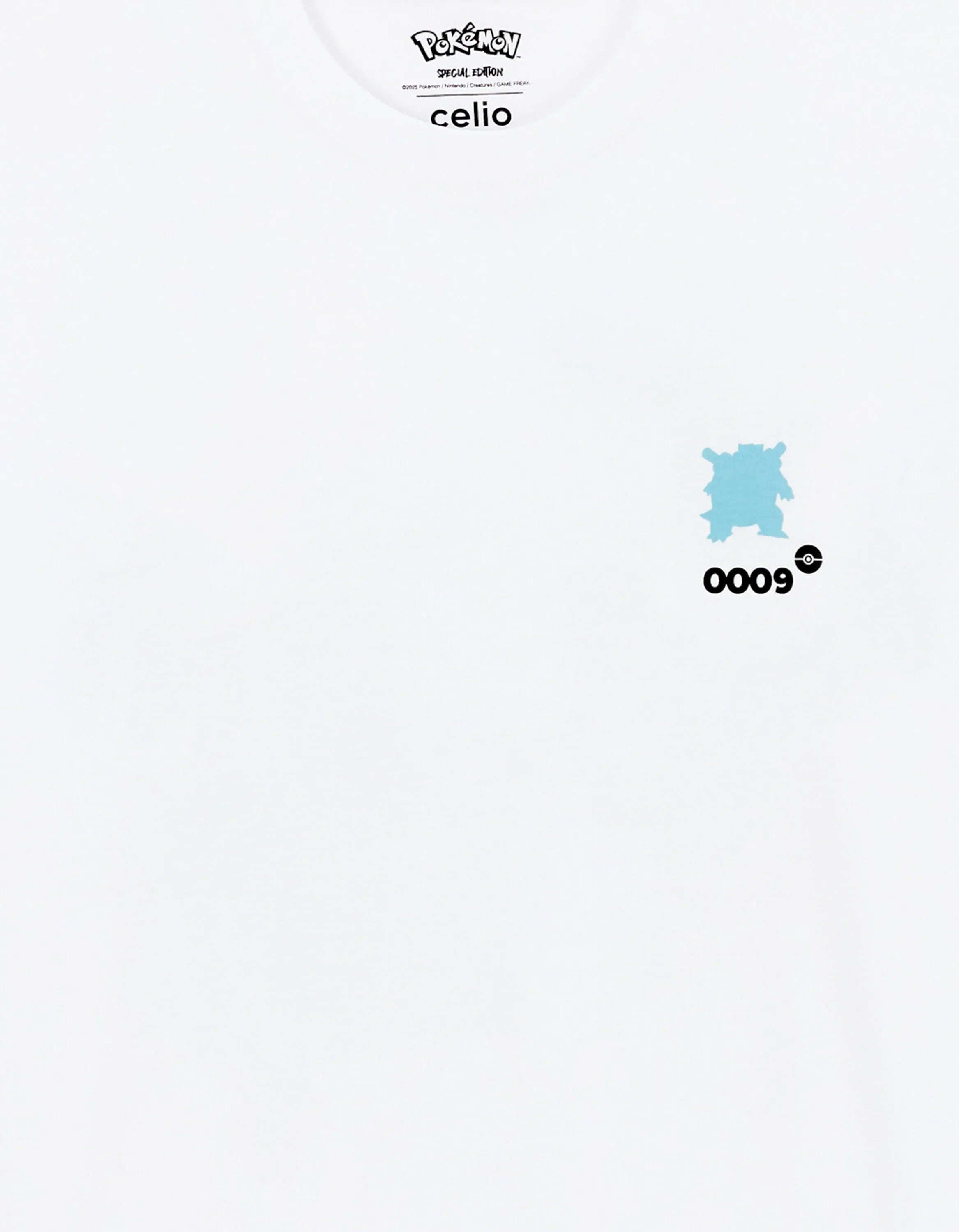 Celio_Blanc9_PokŽmon Blastoise T-Shirt_LMEPOKE0_BLANC9_06