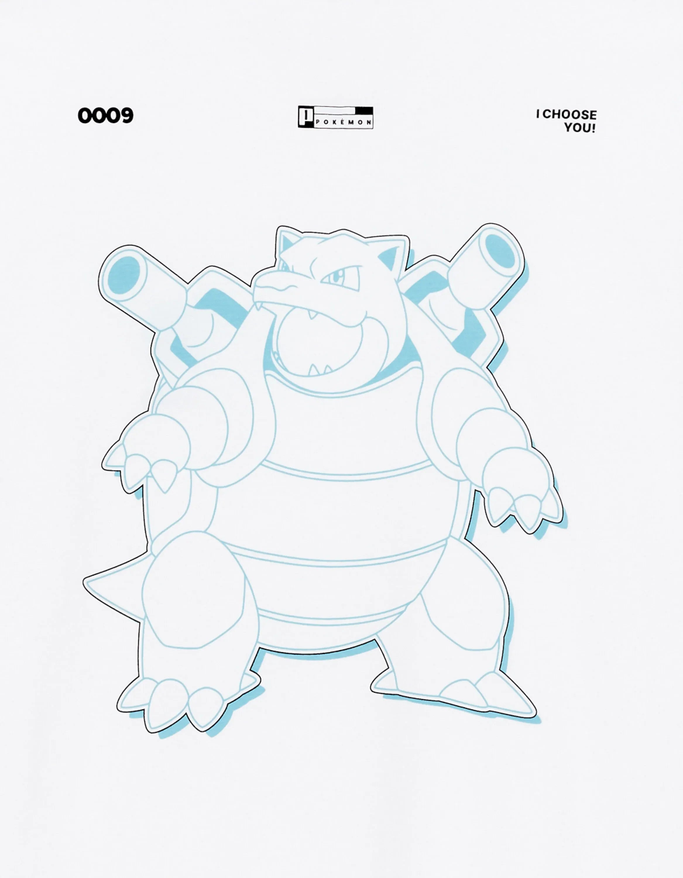Celio_Blanc9_PokŽmon Blastoise T-Shirt_LMEPOKE0_BLANC9_07