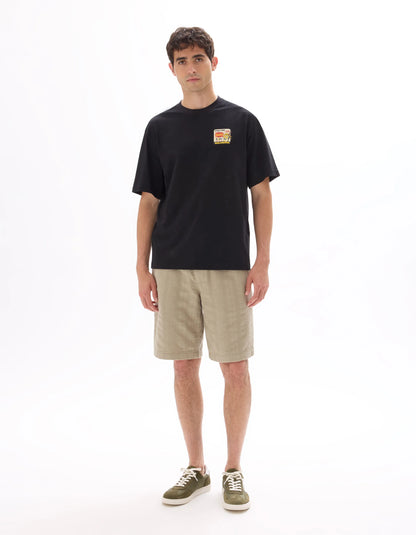 Celio_Black_Sakamoto Days T-Shirt_LMESAKAM_BLACK_02