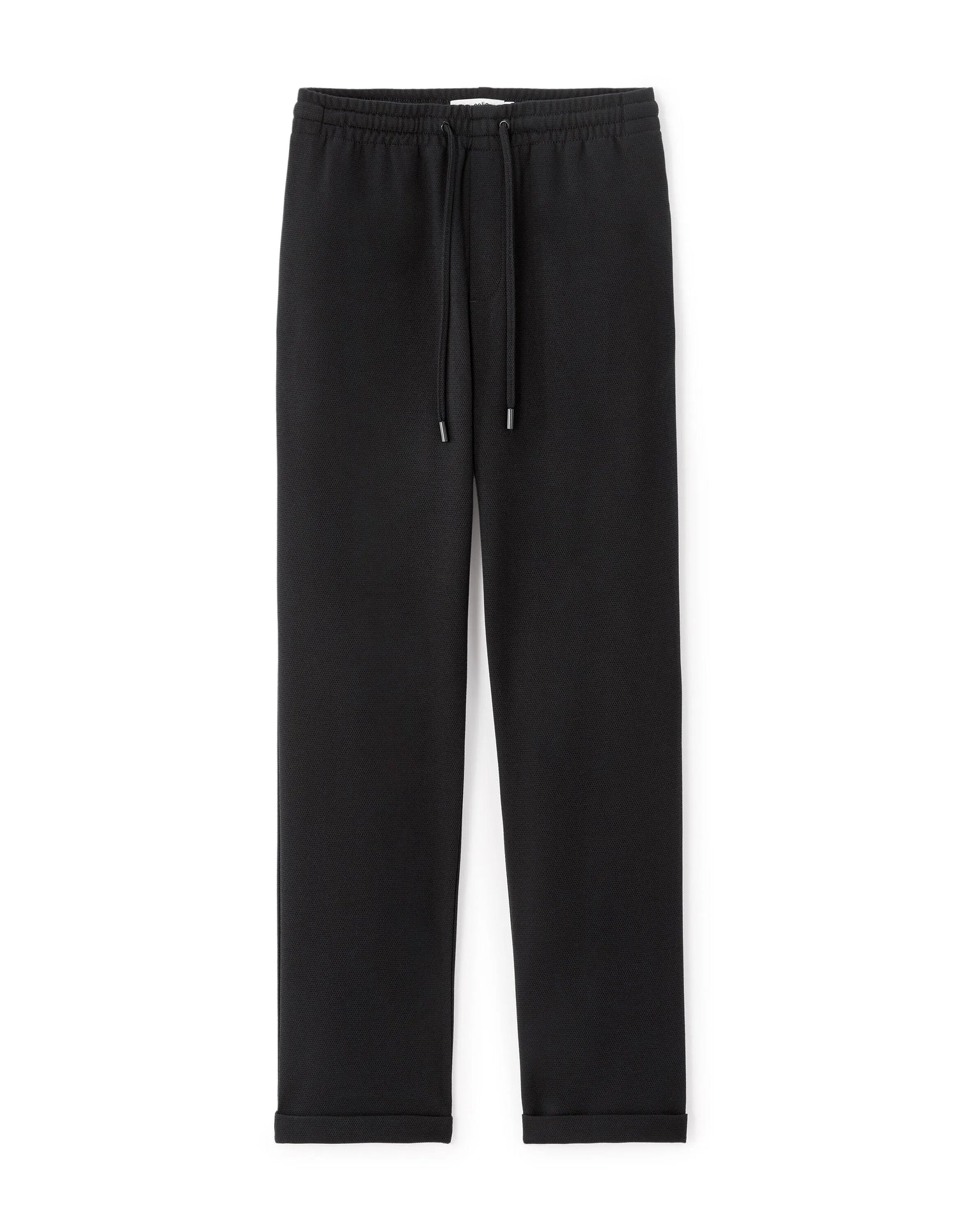 Celio_Black H25_24H Slim Stretch 7/8 Pants_LOPICK_BLACK H25_06