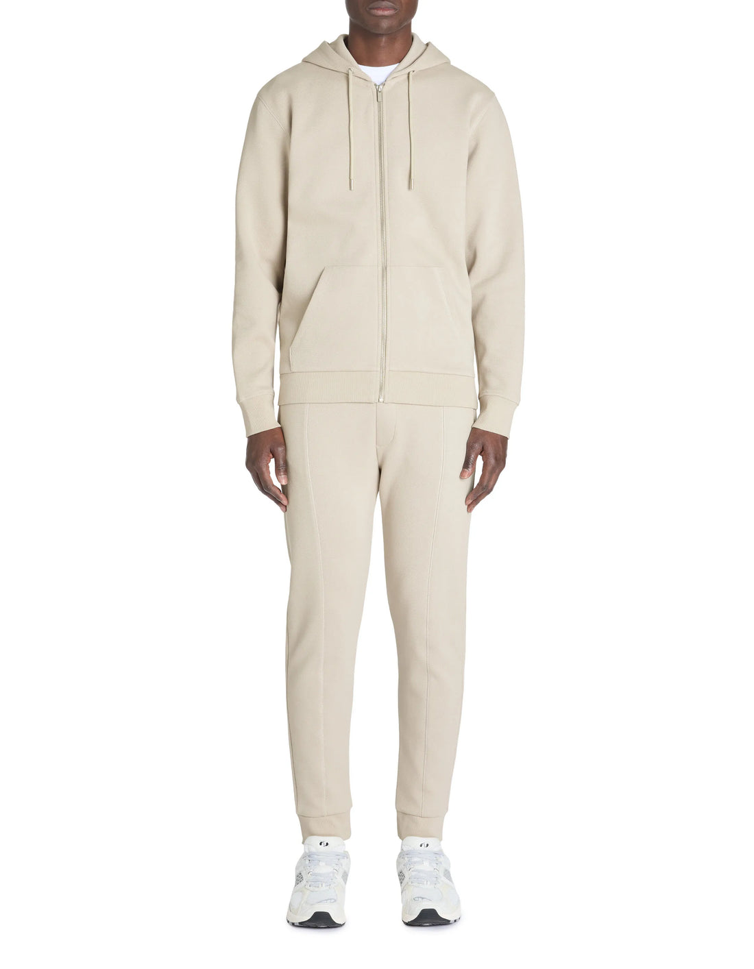 Celio_Sand_Regular Jogging Pants_LOPIQUET_SAND_01