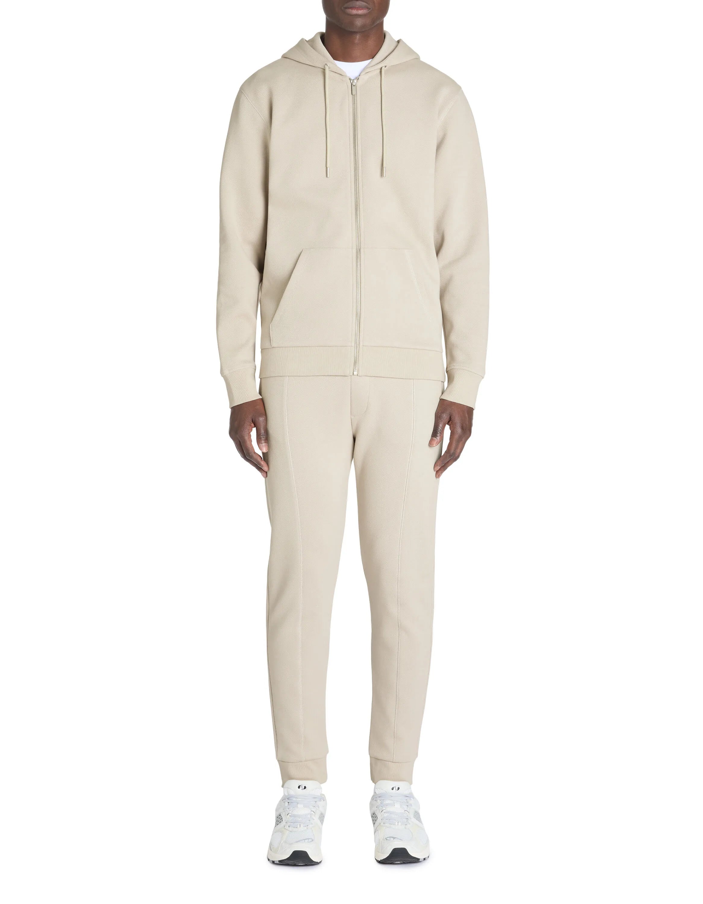 Celio_Sand_Regular Jogging Pants_LOPIQUET_SAND_01