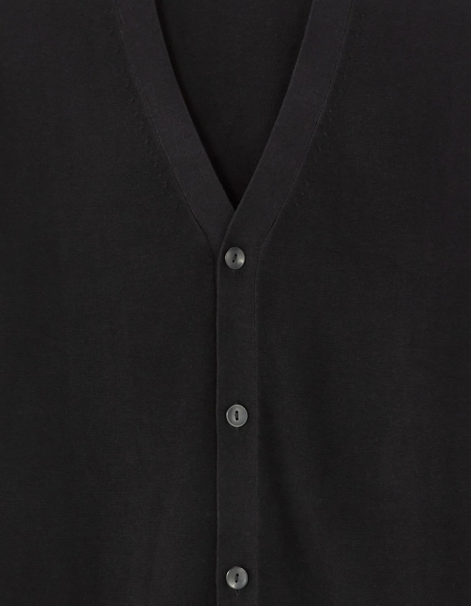 Celio_Black_100% Cotton Cardigan_MECOTON_BLACK_05