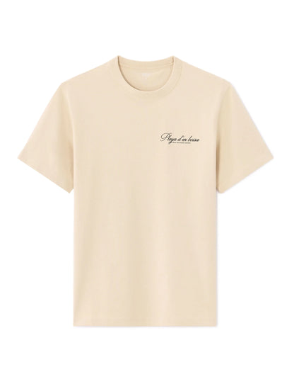 Celio_Beige_100% Cotton City Print Boxy Crew Neck T-Shirt_MEMILIBU_BEIGE_07