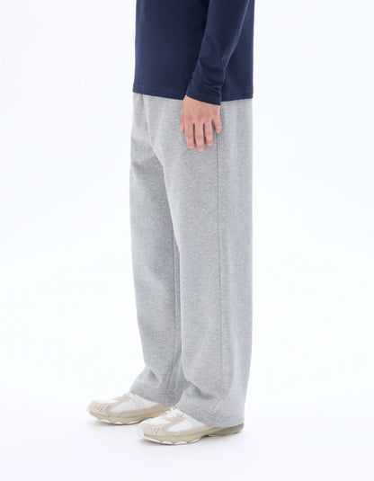Celio_Heather Grey_Oversized Jogging Pants_MODROI_HEATHER GREY_04