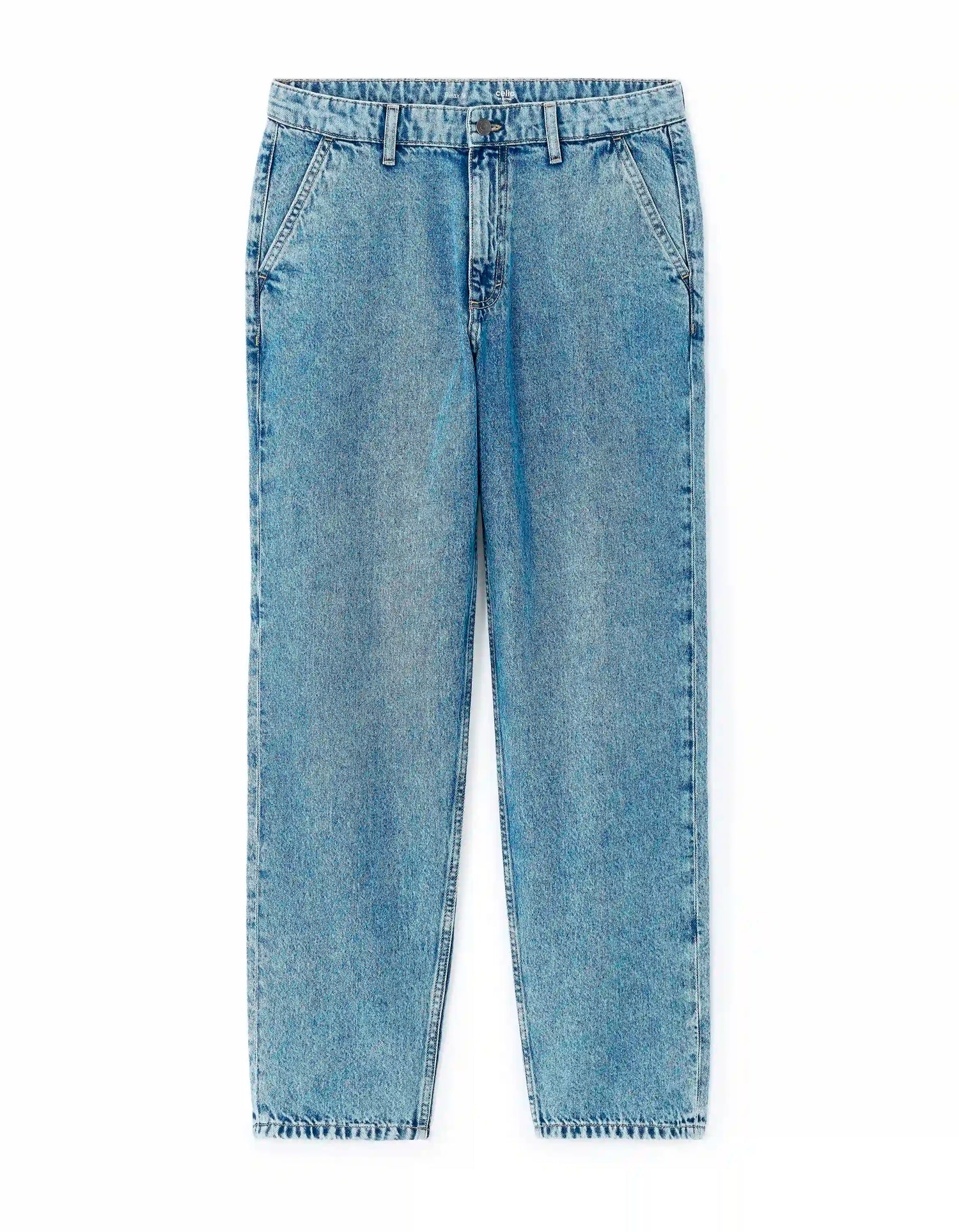 Celio_Double Stone_Relaxed 100% Cotton Jeans_MORELAX_DOUBLE STONE_08