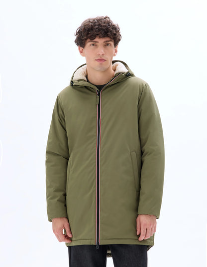 Celio_Light Khaki 01_Sherpa-Lined Hooded Parka_MUTEK_LIGHT KHAKI 01_02