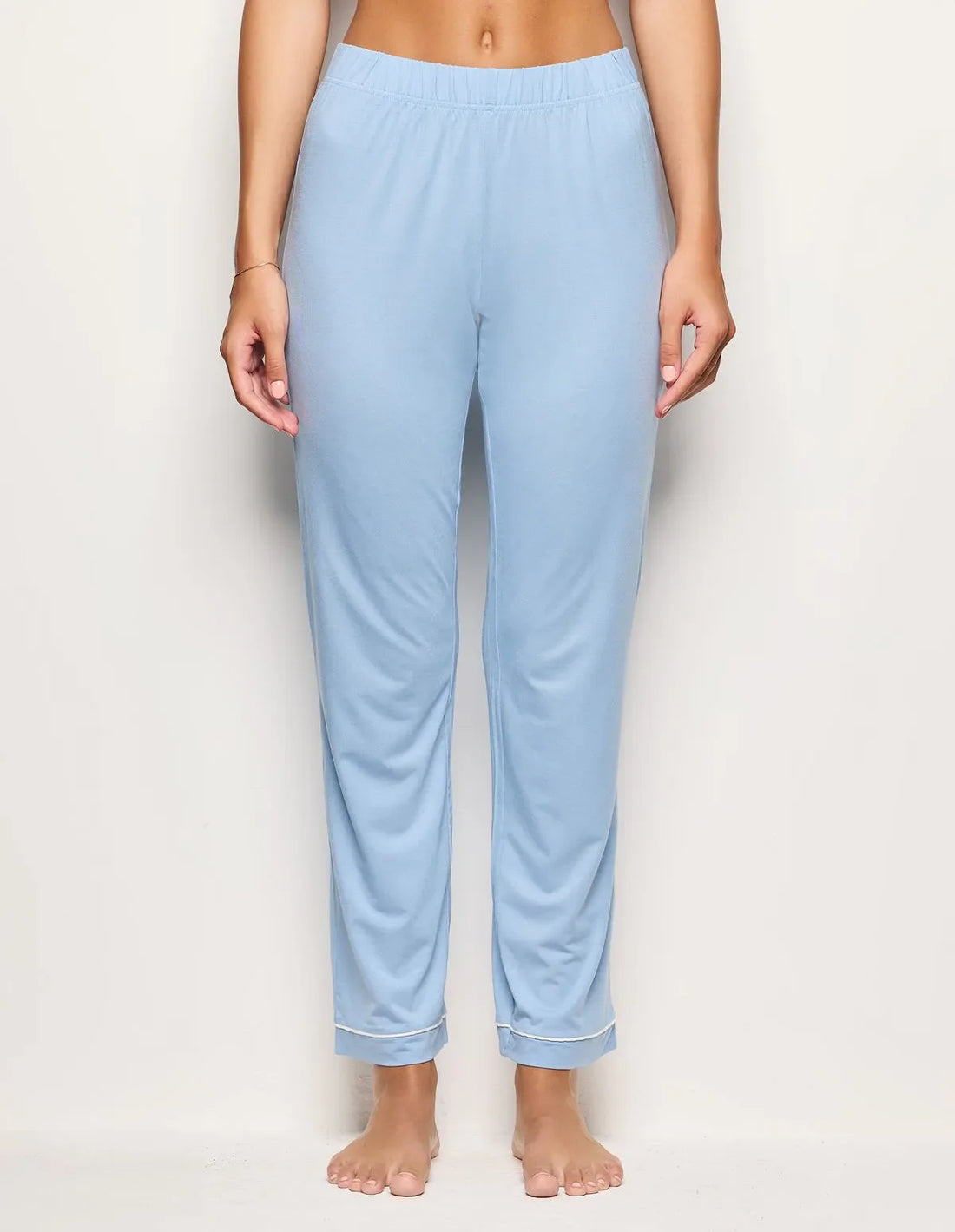 Yamamay_Baby Blue_Long Pajama Trousers with Tencelª Modal Ð Daily Modal_PPBD183003_032_02