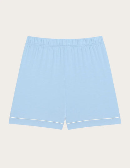 Yamamay_Baby Blue_Short Pajama Trousers with Tencelª Modal Ð Daily Modal_PPBD183004_032_05
