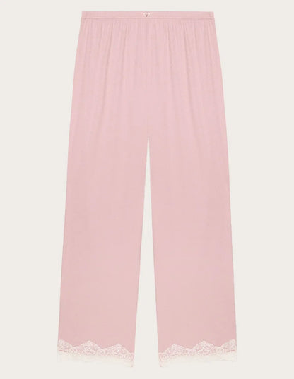 Yamamay_Clay Rose_Long Embroidered Trousers Ð Basic Modal/Cotton Rib_PPBD183005_239_05