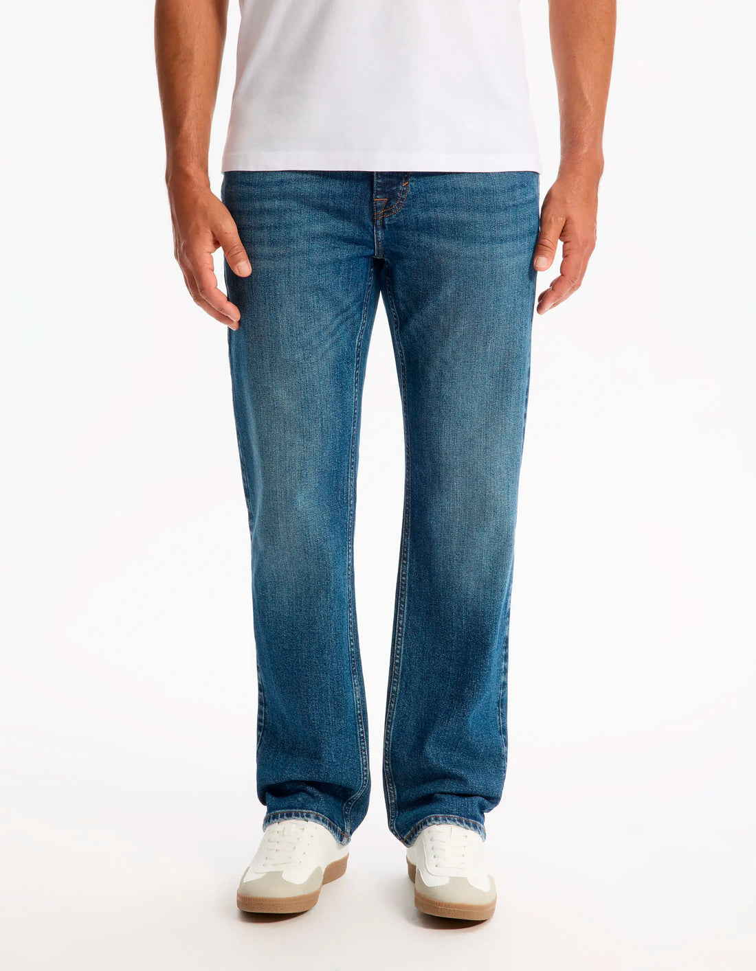 Celio_Double Stone E25_C.5 Regular Stretch Cotton Jeans, 3 Lengths_REGULAR3L_DOUBLE STONE E25_01